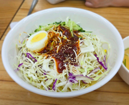 식스센스 시티투어 전주 초록색 크리미 콩국수 맛집