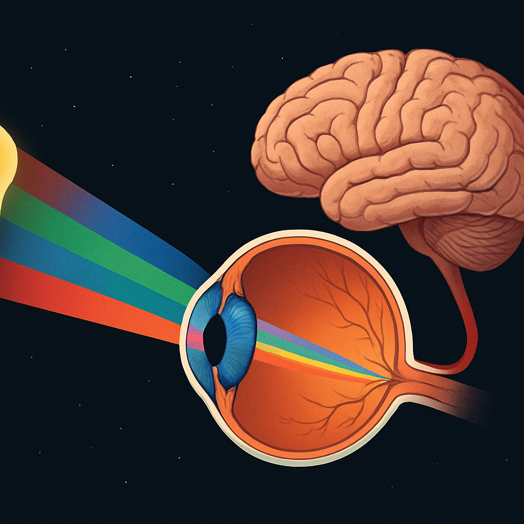 우리가 보는 색은 실제가 아니다 – 뇌가 만들어낸 색