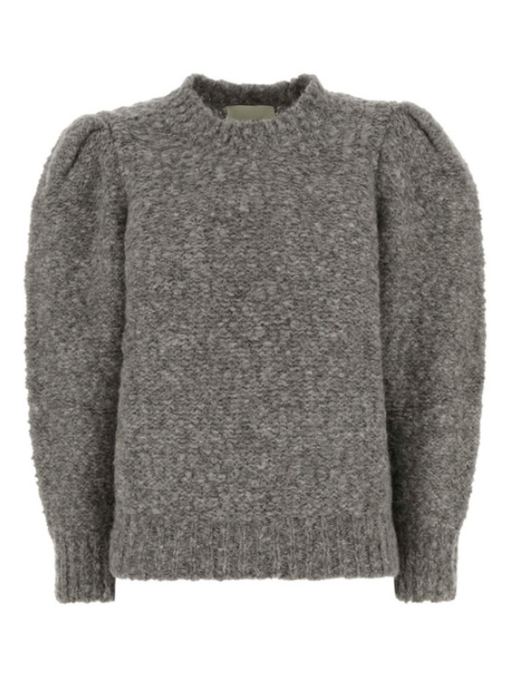 이현이 니트 스타일! MBN 속풀이쇼 동치미 678회 이자벨마랑 엠마 퍼프 소매 스웨터 그레이