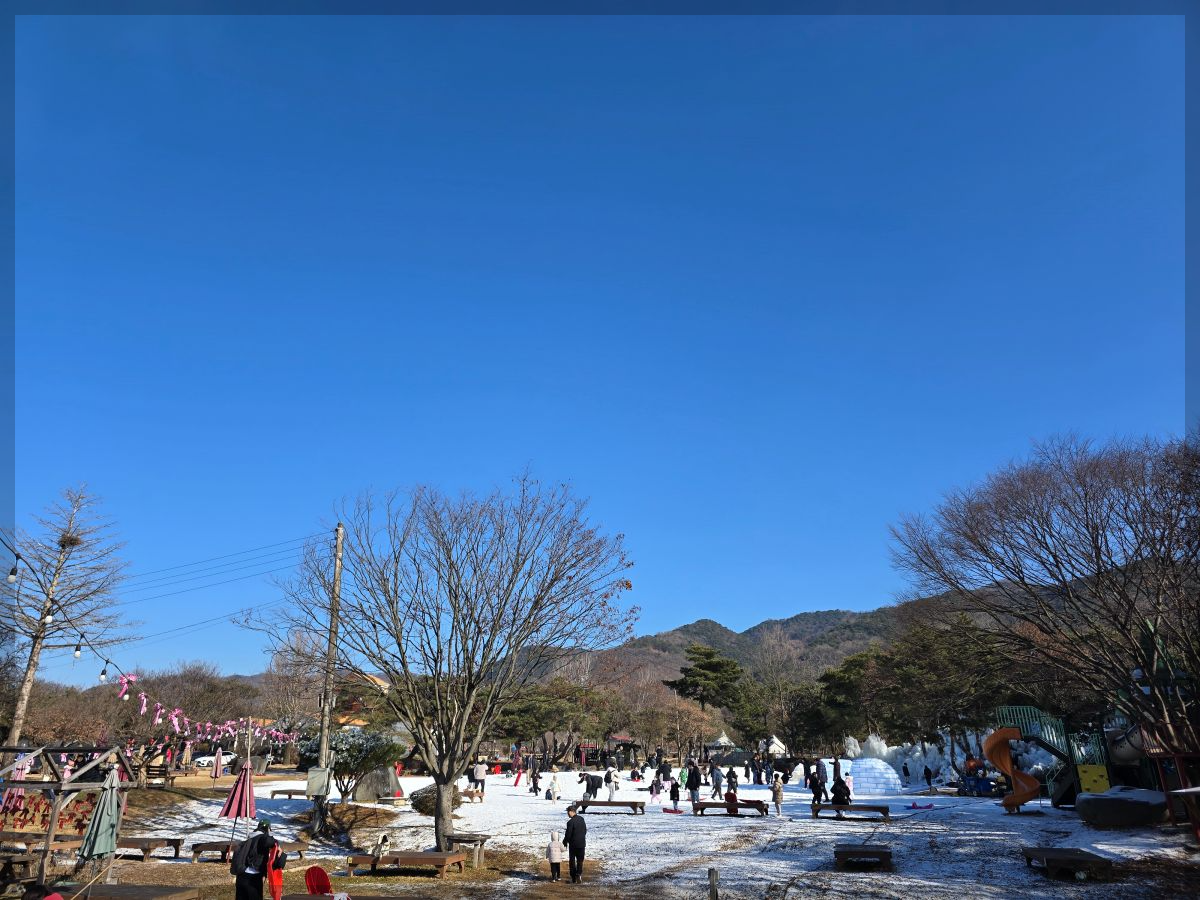 논산-덕바위-눈썰매장