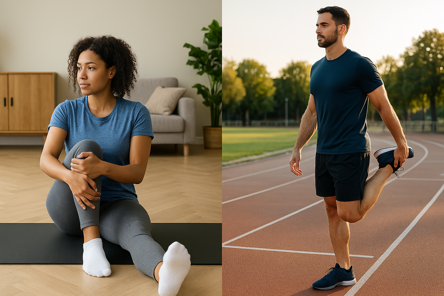 무릎 스트레칭 제대로 알고 하자