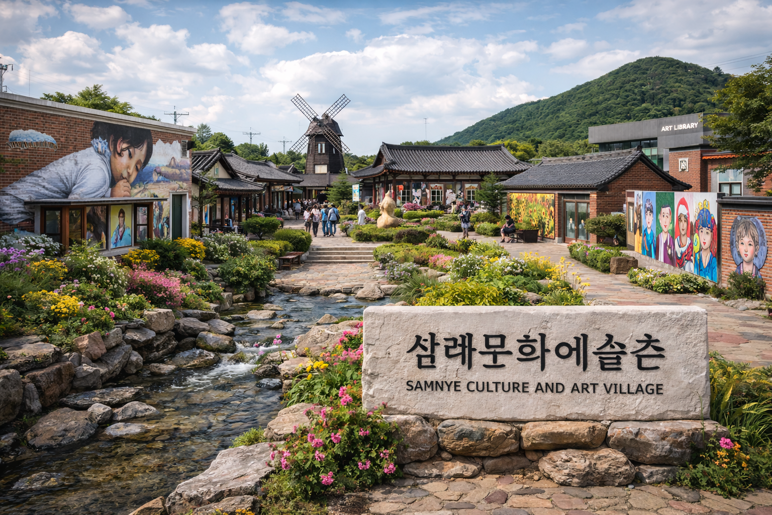 삼례는 &lsquo;전시가 일상이 되는&rsquo; 예술 공간입니다.