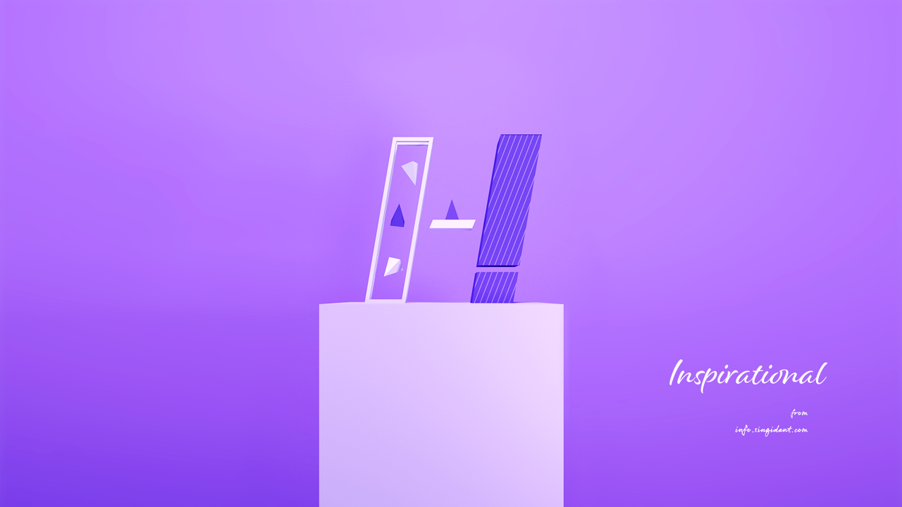 07 알파벳H C - Inspirational 보라색배경화면