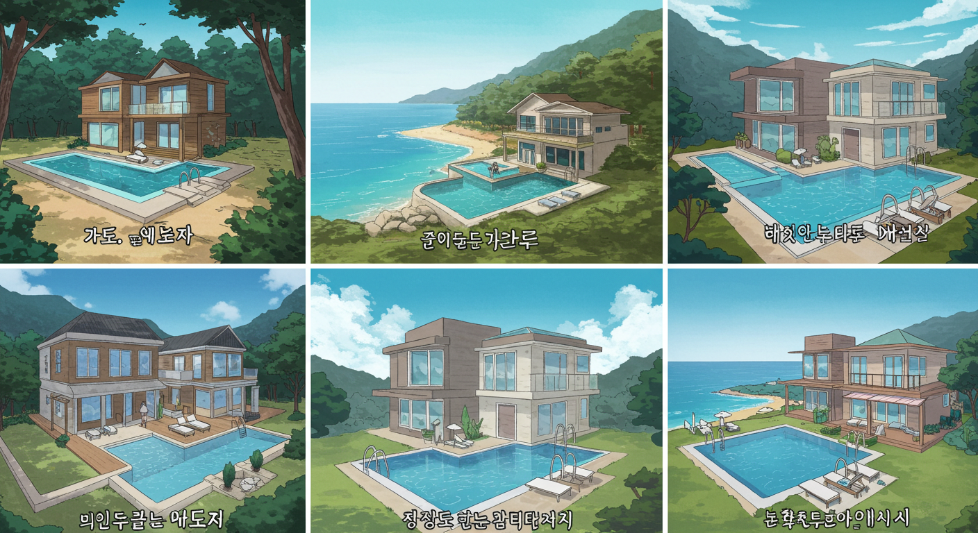 부산 지역별 풀빌라 정리