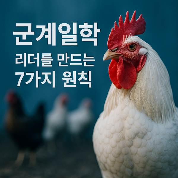 리더가 되려면? 군계일학의 법칙 7가지