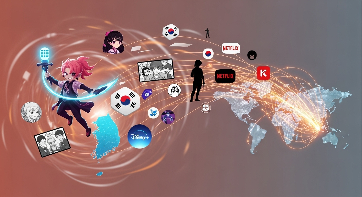 K-콘텐츠 글로벌 현황 그림