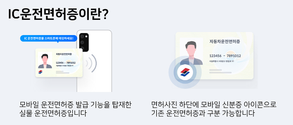 모바일 운전면허증 발급방법 신청 등록 갱신 재발급 비용