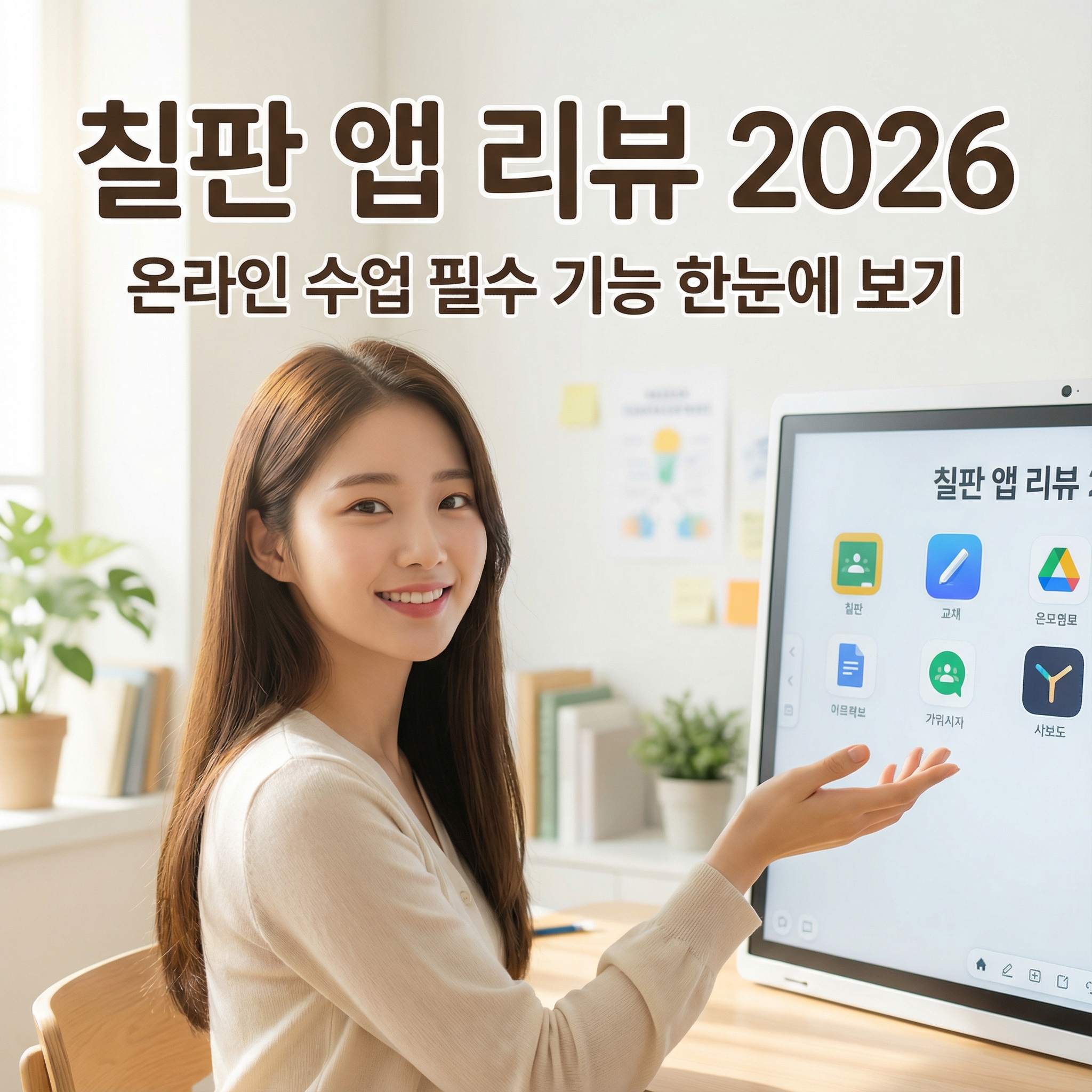 칠판 앱 리뷰 2026 | 온라인 수업 필수 기능 한눈에 보기