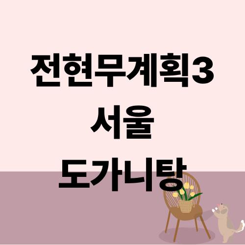 전현무계획3 서울 도가니탕