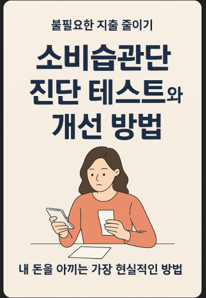 소비 습관 진단