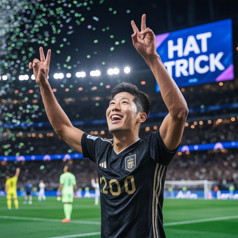 손흥민 해트트릭