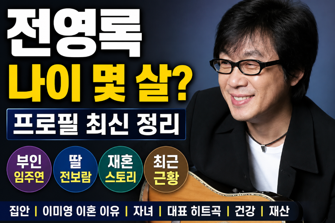 전영록 나이 몇 살? 프로필·부인·딸 전보람·재혼·근황 총정리