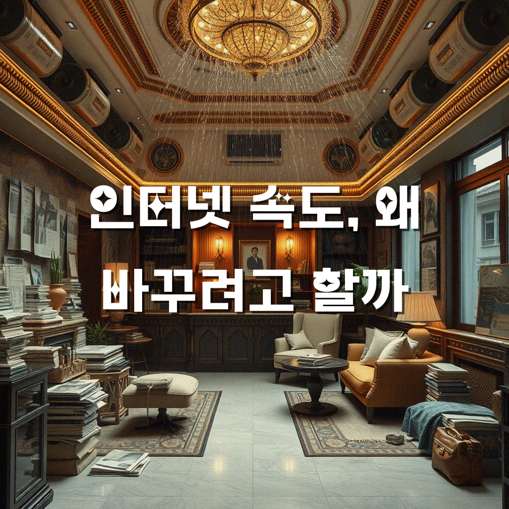 시흥 죽율동 인터넷 요금, KT 초고속인터넷 변경 알아보는 이유