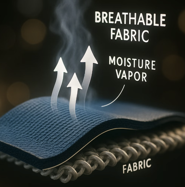 이유 2. 땀으로 젖지 않는 쾌적함의 비밀, 투습 기능
