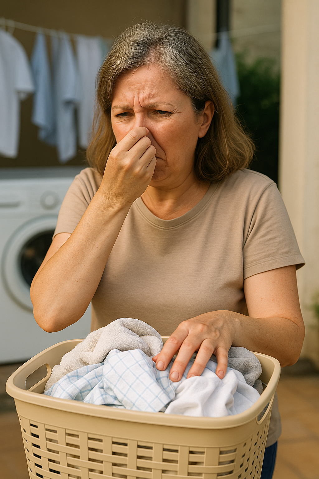 쉰내나는 빨래 냄새 OUT