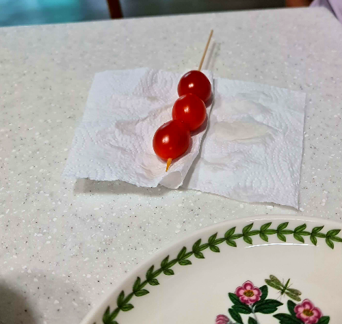 탕후루토마토물기제거