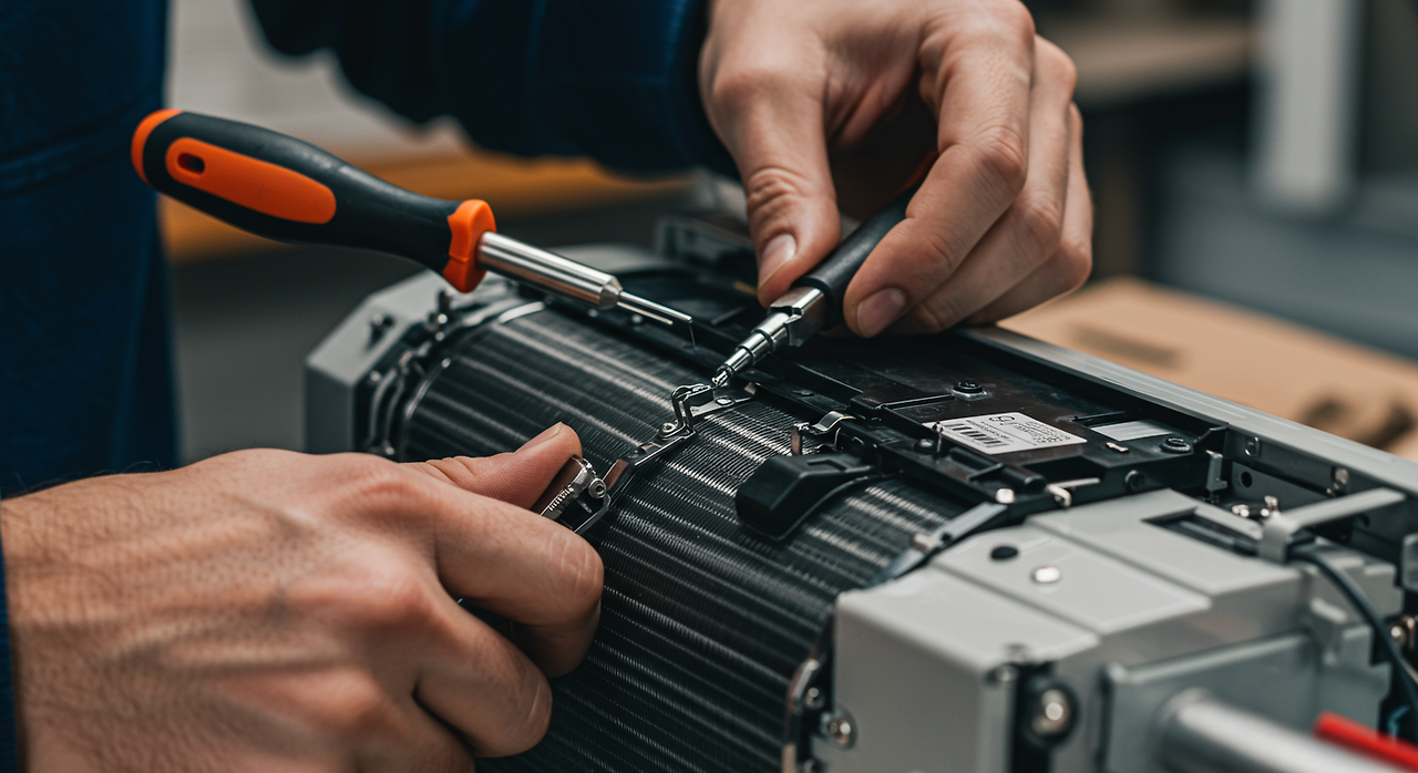 에어컨조립 사진