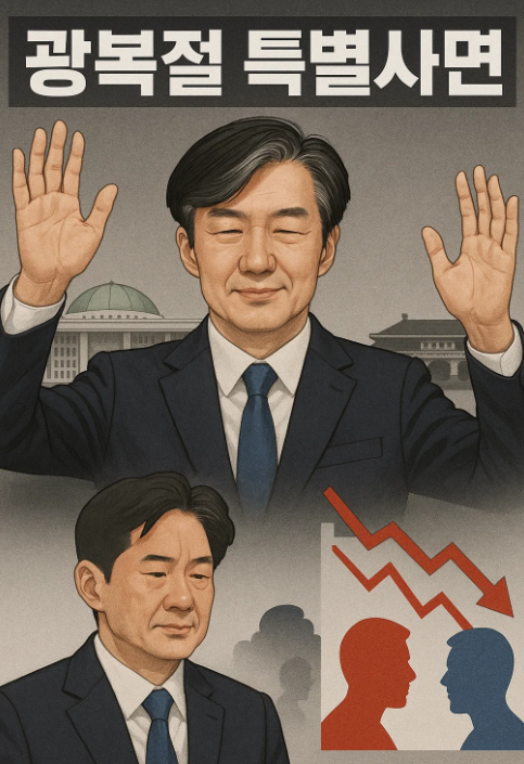 이재명 정부의 첫 8.15 특사 - 조국 사면