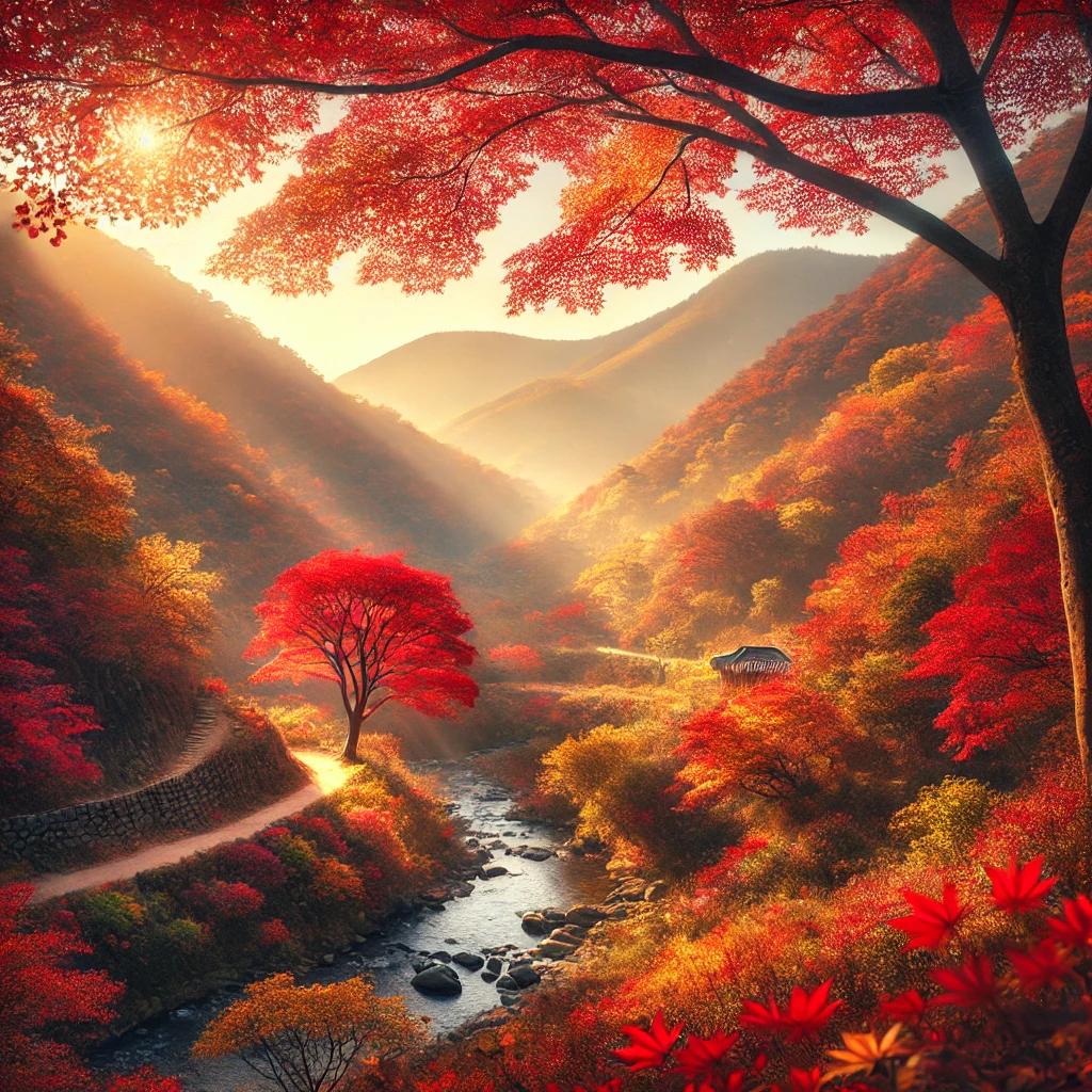 내장산 단풍코스지도