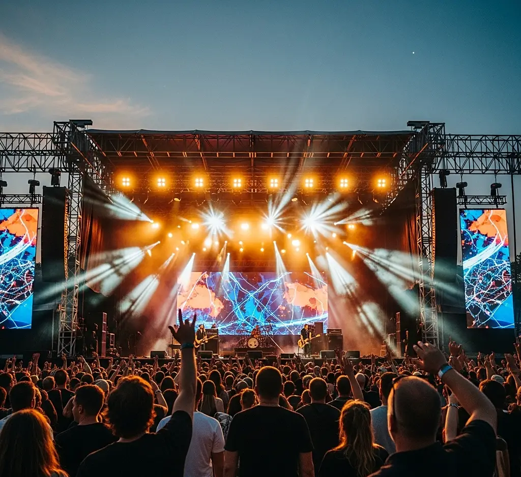 인천 펜타포트 락 페스티벌 현장