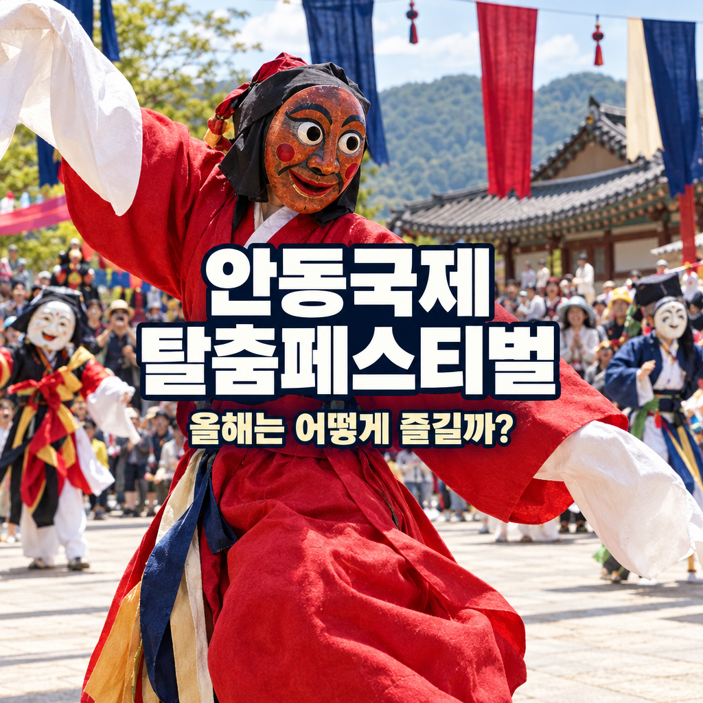 2026 안동국제탈춤페스티벌 일정과 장소 : 예매 및 셔틀버스 가이드