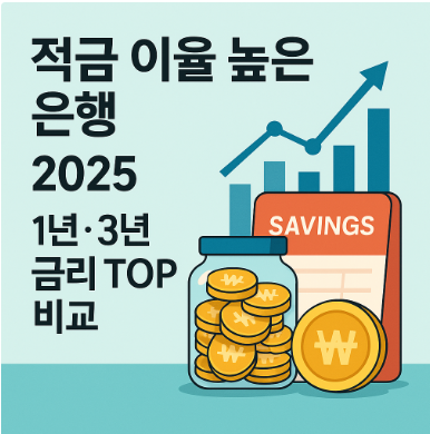 적금 이율 높은 은행