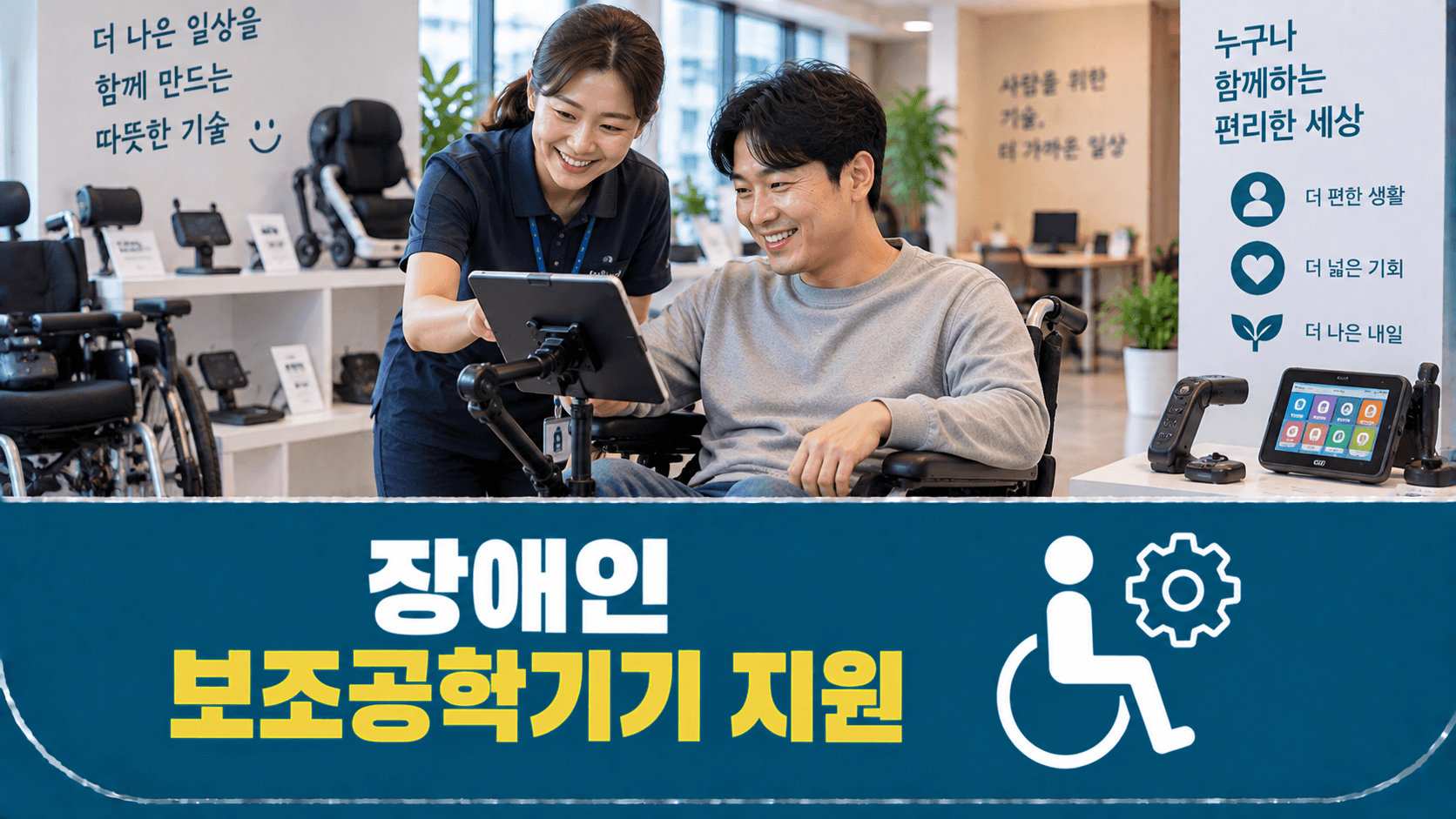 장애인 보조공학기기 지원