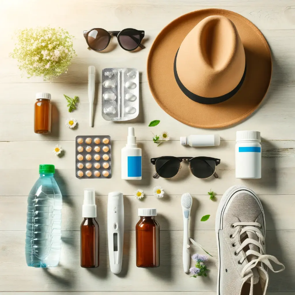 봄철 알레르기 예방을 위한 아이템(비강 스프레이, 선글라스 등) 정리