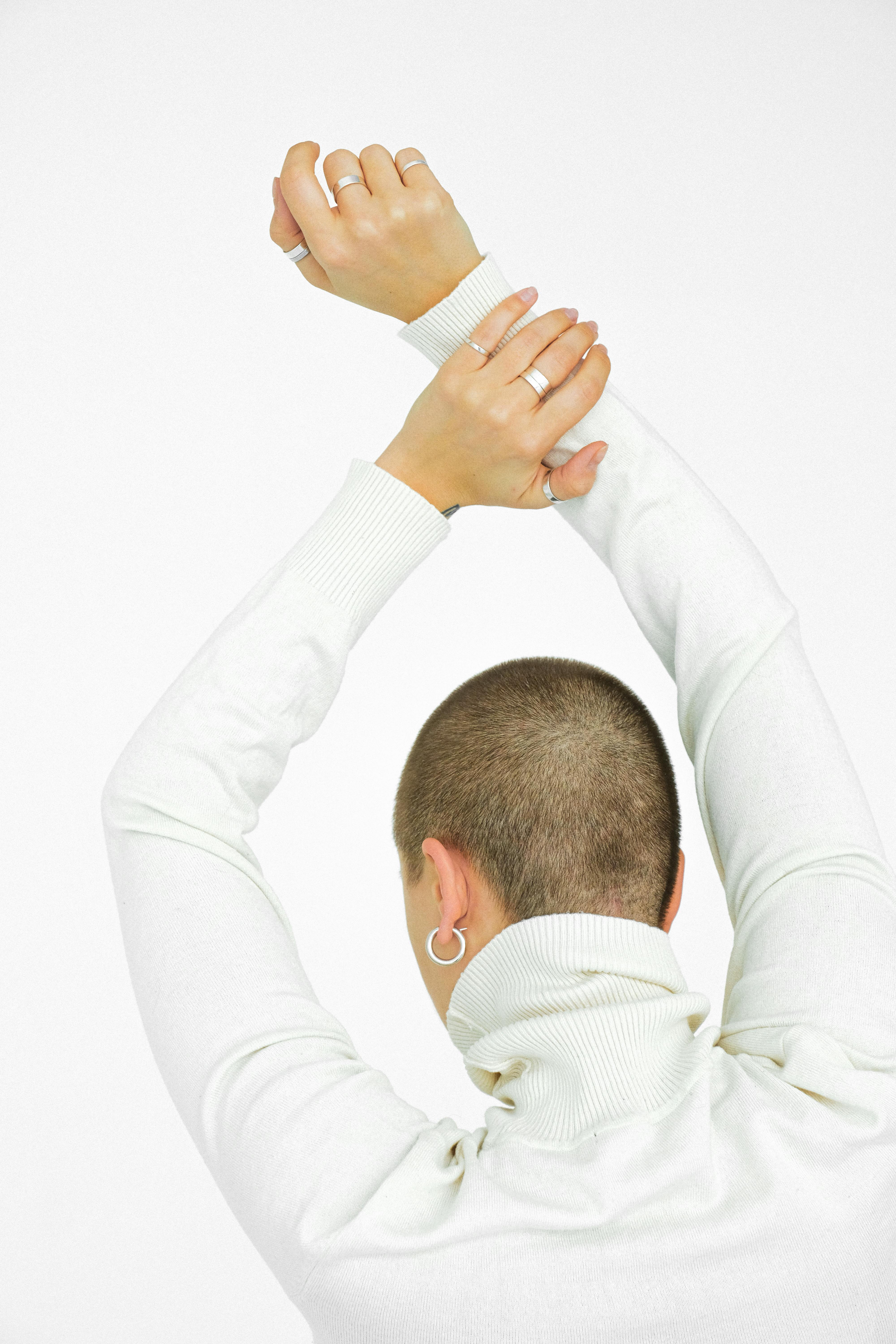 손가락 위치의 의미