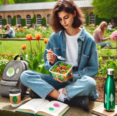 채식주의자의 모습