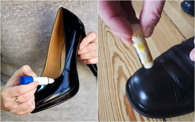 오래된 립밤 활용법 가죽 구두 관리