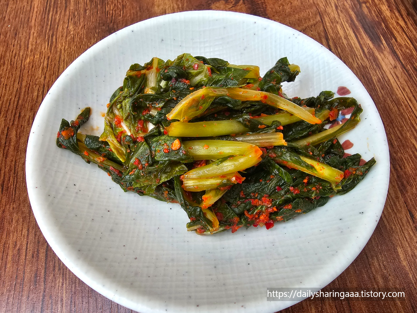 인천_청라_갈쌈_열무김치반찬