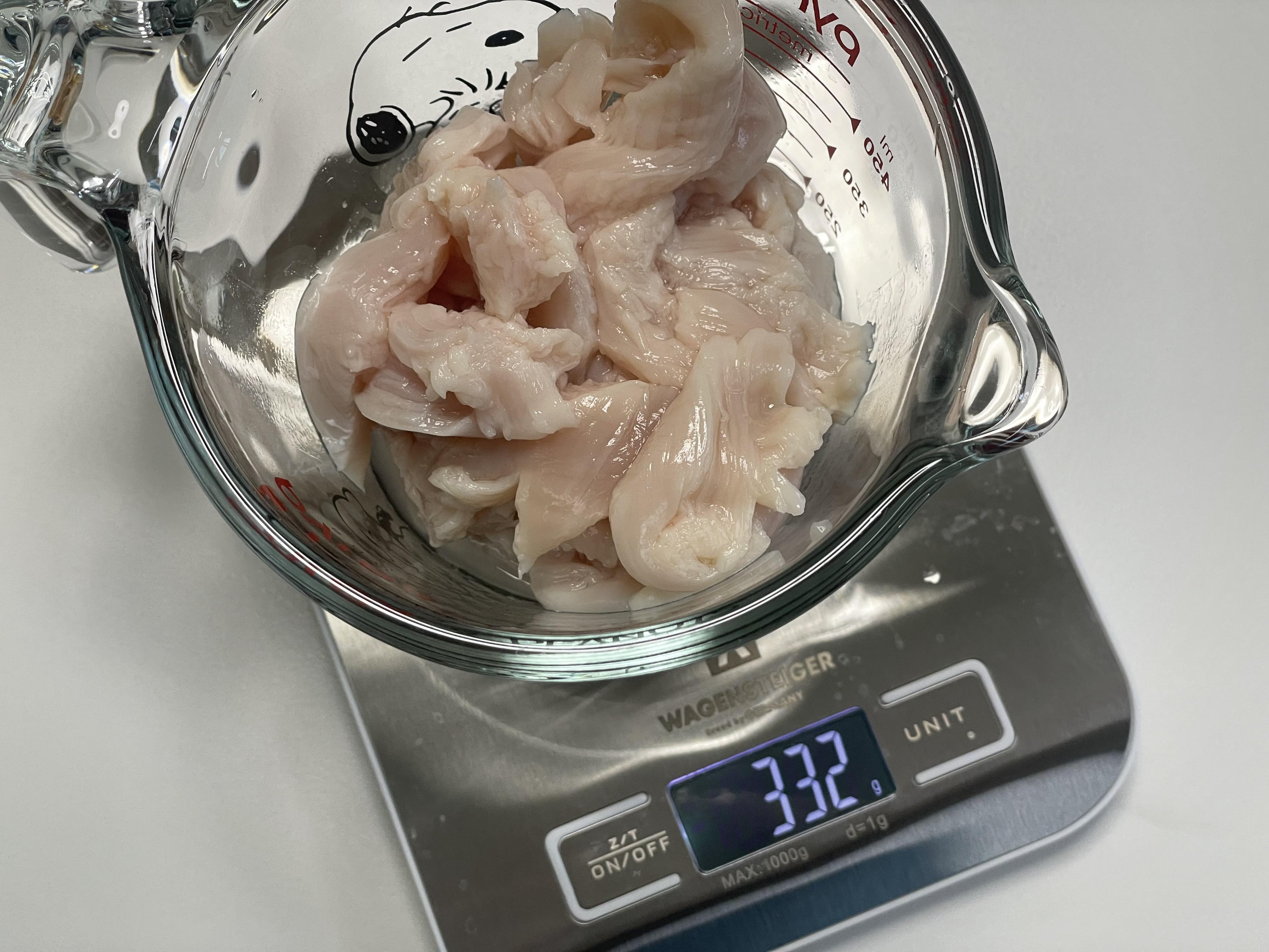 중기이유식 닭고기 큐브