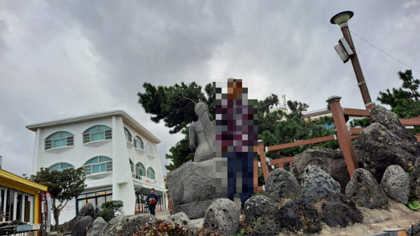 제주여행_용두암_인어상