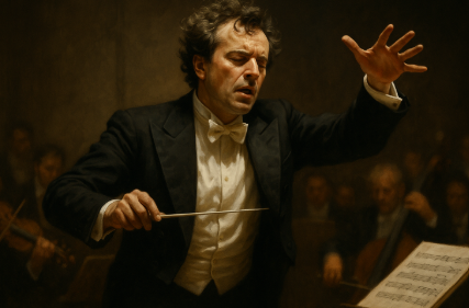 오케스트라 지휘자 관련 이미지