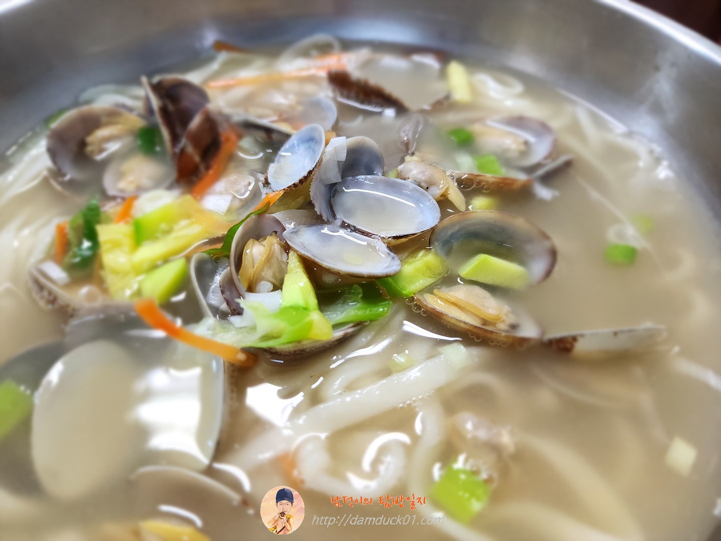 바지락 칼국수