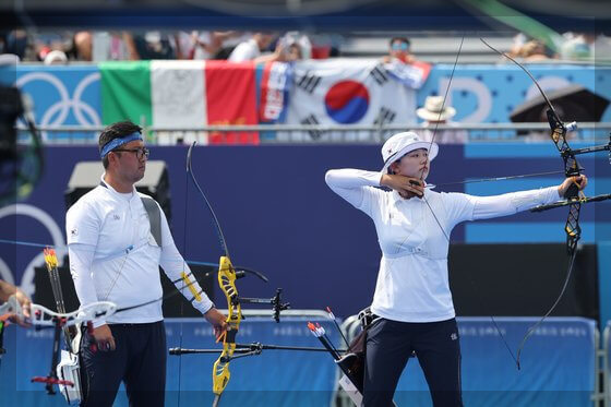 임시현 김우진 금메달&amp;#44; 2024 파리 올림픽 혼성 단체전 금메달