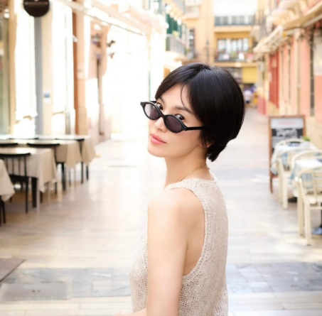 송혜교 4만원대 여행 가방 스페인 감성 폭발 40대 엄마들 인기 데일리백 정보5