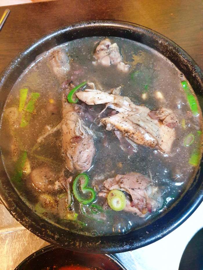 생방송 오늘저녁 부천 역곡상상시장 흑미밥 흑임자삼계탕 맛집