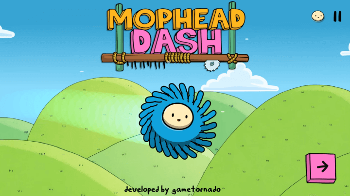 걸레머리대쉬-웹게임-메인-화면