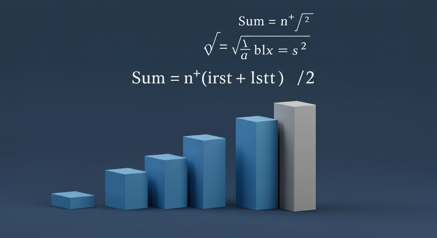 수학 등차수열 합 공식, 더 이상 헤매지 마세요!