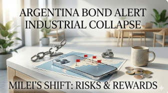 아르헨티나 국채 매도 경보와 산업 붕괴의 진실: 밀레이 노믹스의 명암 분석