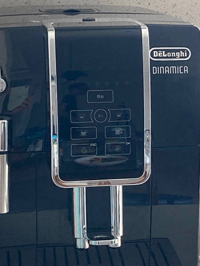 드롱기 디나미카 커피머신 버튼