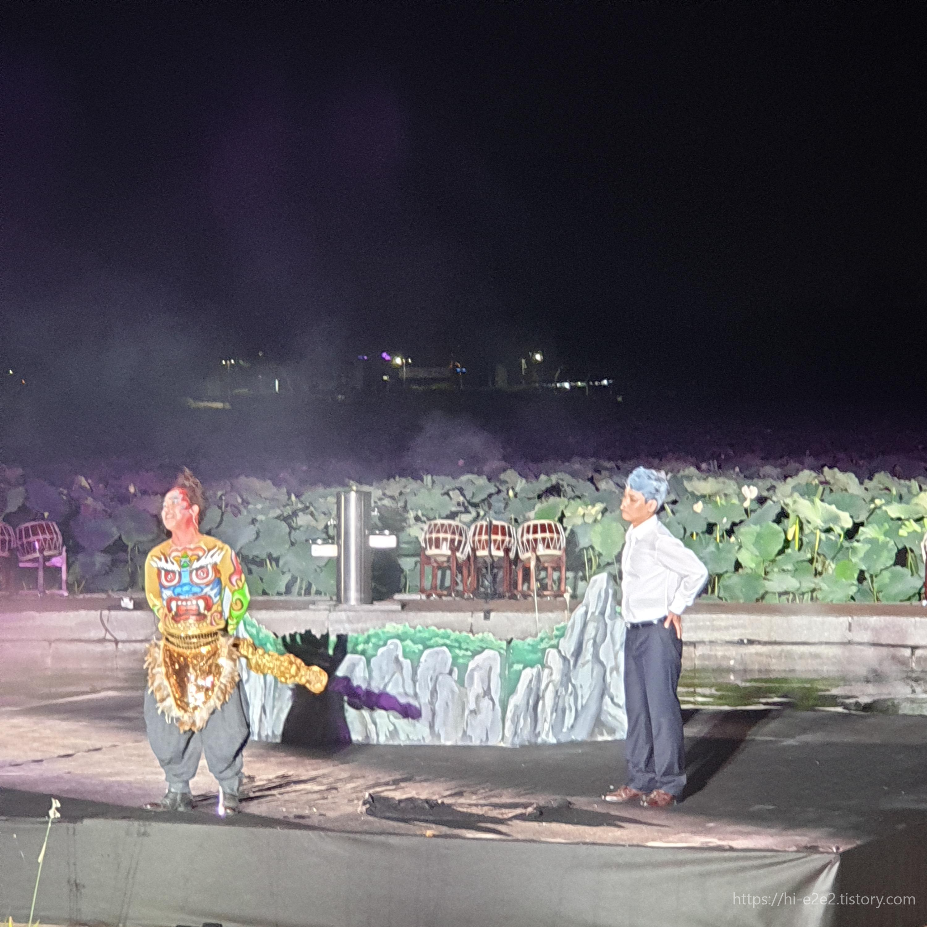 회산백련지 공연