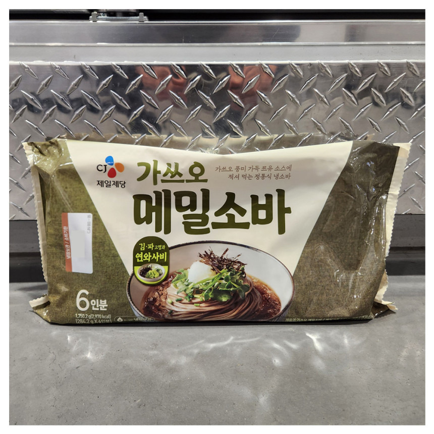 CJ 가쓰오 메밀소바 6인분