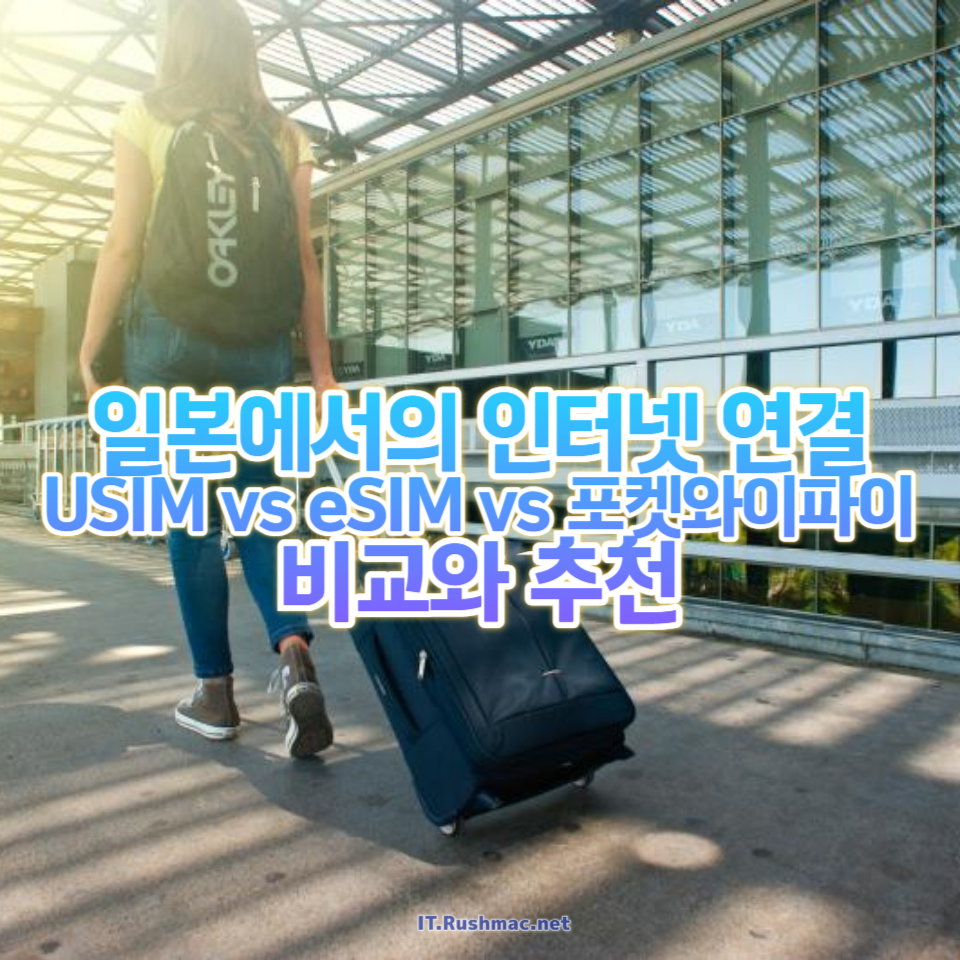 USIM vs eSIM vs 포켓와이파이, 당신에게 맞는 선택은?