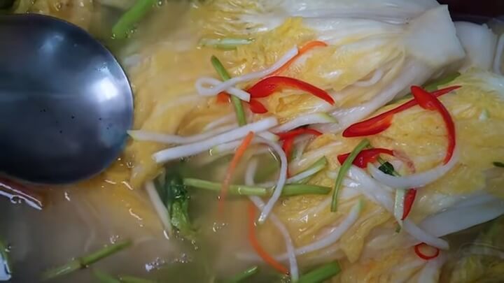 백김치