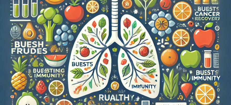 폐암 치료 중 꼭 알아야 할 식단에 관한 이미지