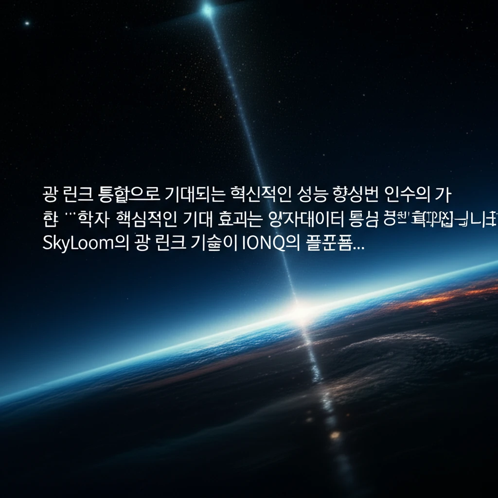 성능 500% 폭발 IONQ의 Sky..