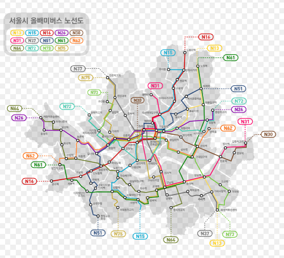 서울시 버스 노선 20년 만에 전면 개편 준공영제 도입